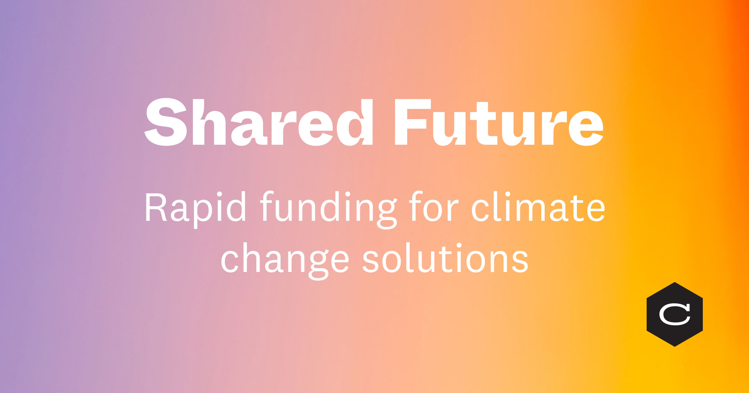 Shared Future Fund (SFF) is an unconventional venture fund designed to provide rapid seed funding and useful resources to early-stage entrepreneurs co